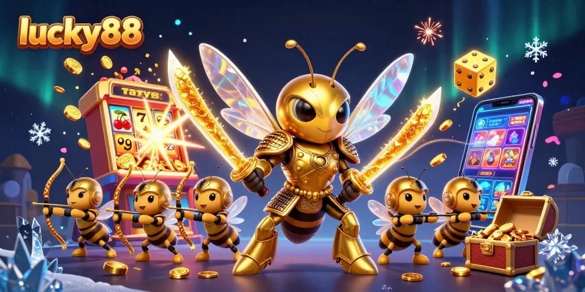 Experience thrilling gameplay at lucky88 with colorful casino elements and dynamic characters.