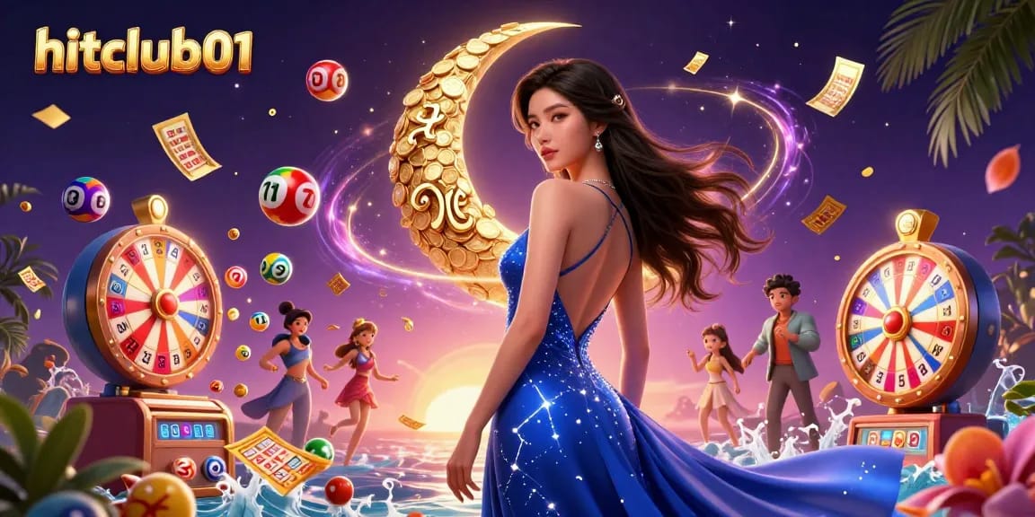 Engage with hitclub01's exhilarating online casino experience featuring vibrant game elements.