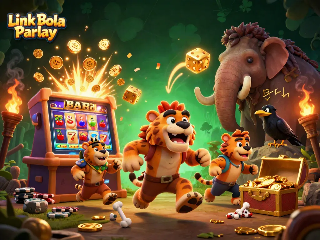 Experience the excitement of Link Bola Parlay with prehistoric casino gaming thrills!