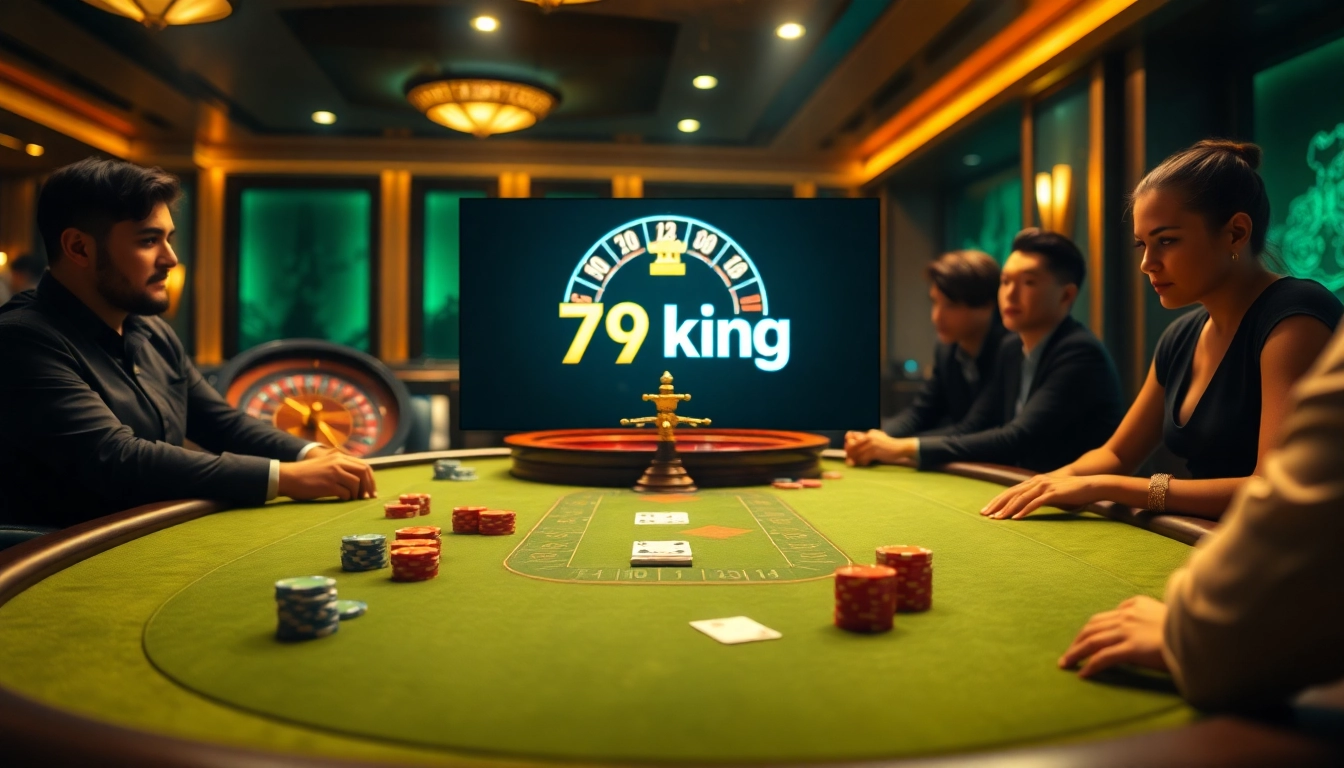 Experience high-stakes excitement at 79king with vibrant casino tables and dynamic gameplay.