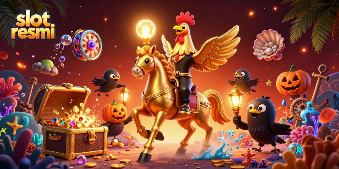 Permainan slot resmi yang menarik di kasino dengan simbol magis dan koin emas.