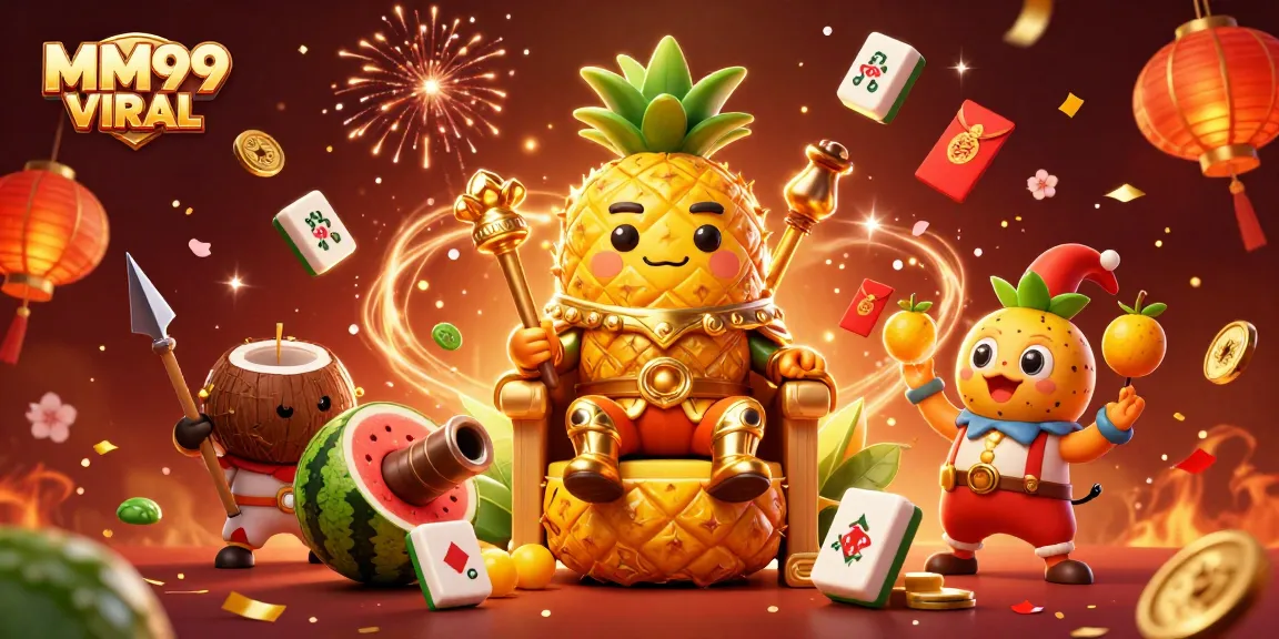 Experience fun and excitement with MM99 VIRAL in a vibrant beach casino setting.