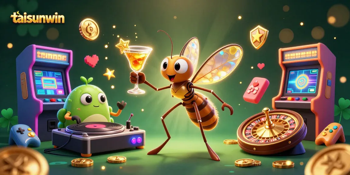 Experience the excitement of taisunwin with vibrant casino elements amidst dynamic characters.