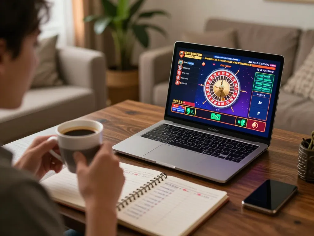 Engage with online roulette at https://vin88us.com/ in a cozy home setup