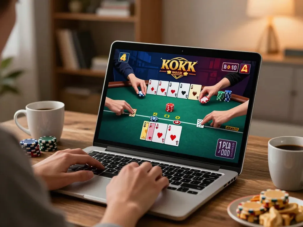 Engaging online gaming as players đăng nhập J188 to enjoy live poker action with colorful interface.