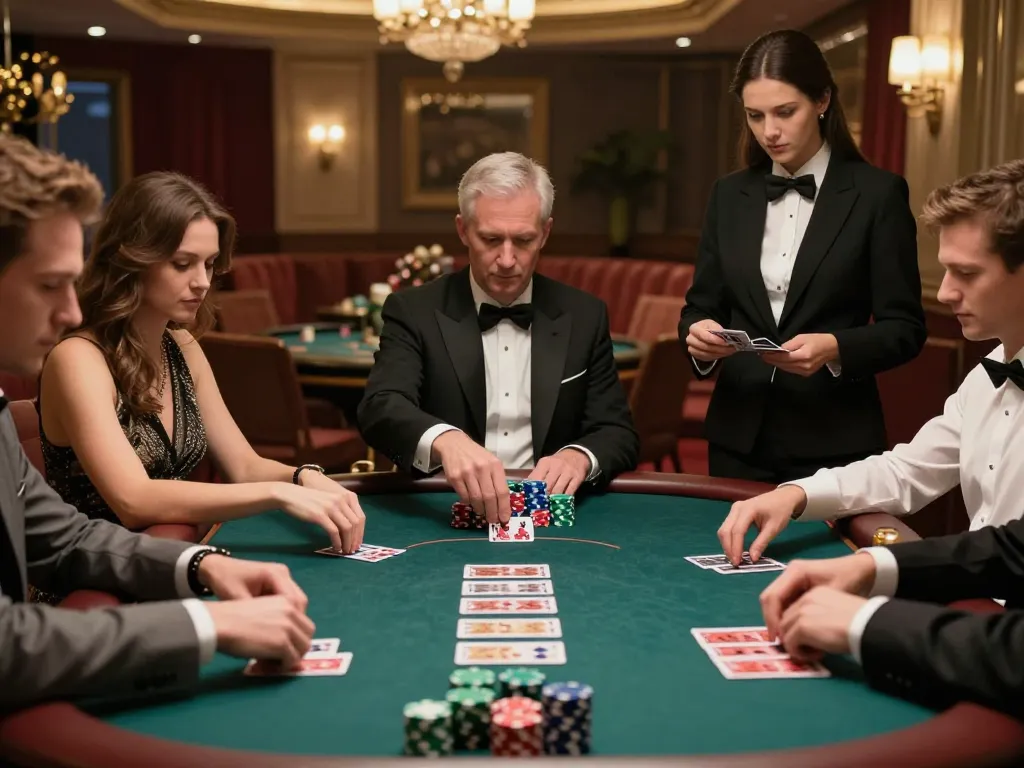 KONG88 hosts thrilling high-stakes poker games under luxurious ambient lighting.