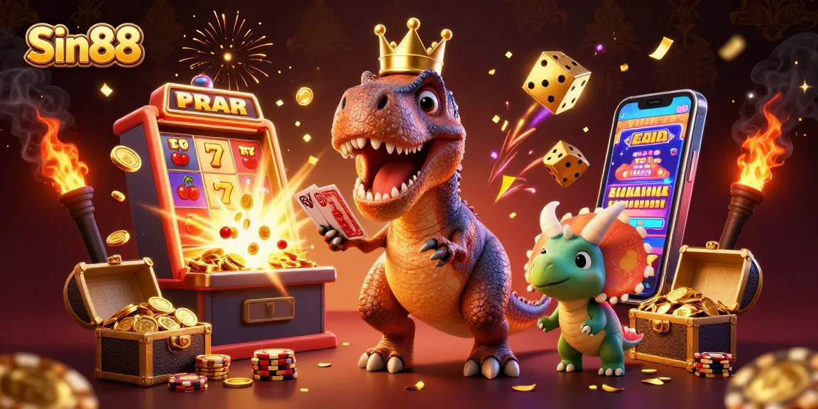 Spin to win with Sin88's vibrant casino characters and exciting gaming elements!