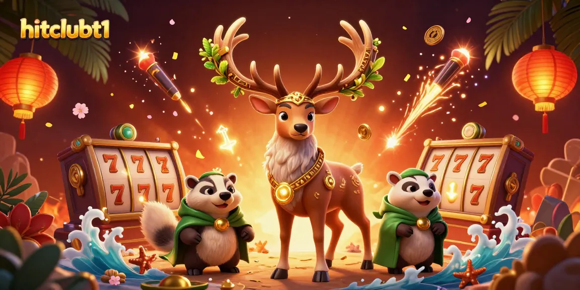Engage with the hitclubt1 slots and casino experience featuring dynamic characters and vibrant game elements.