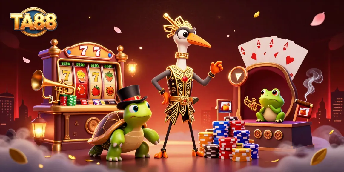 Play exciting slot games at TA88 with vibrant symbols and dynamic winnings.